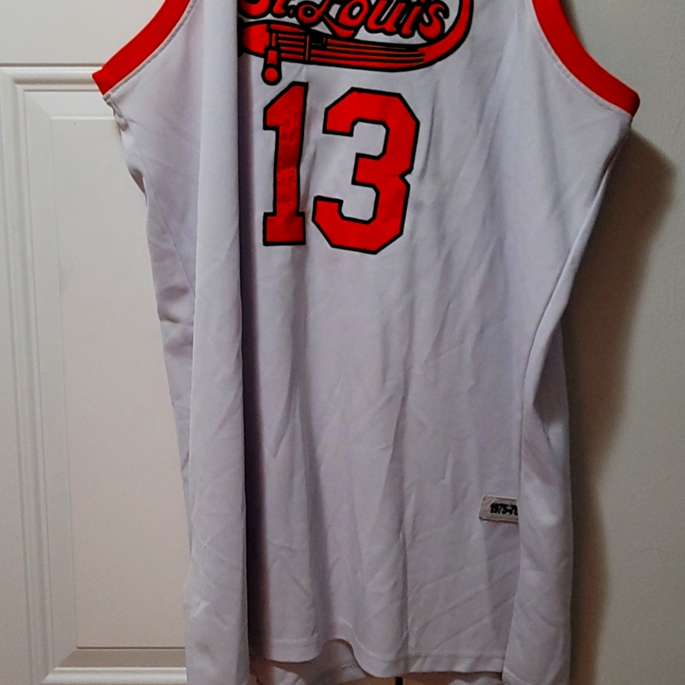Vintage Malone St. Louis jersey
